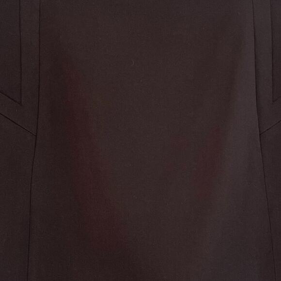 Express Design Studio Brown Pencil Skirt, Classic, Capsule Wardrobe Basic, 6 - Picture 2 of 14